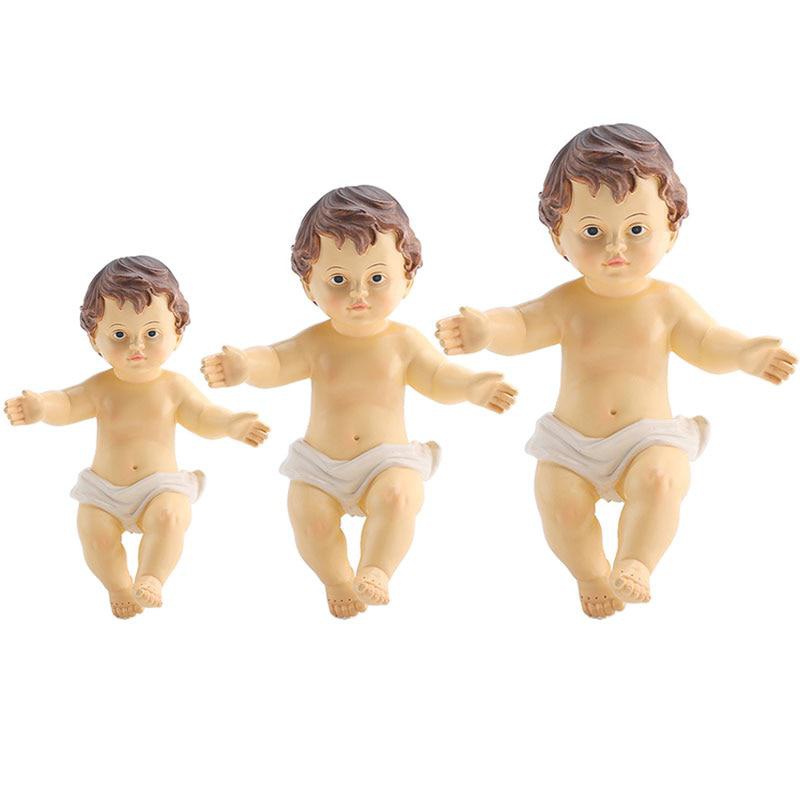 Resin Art Baby - Estatua de muñeca de Jesús para
