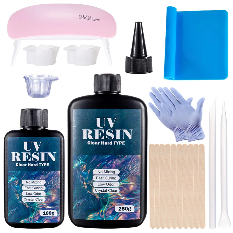 Resin Art Equipment - Kit de pegamento de resina UV