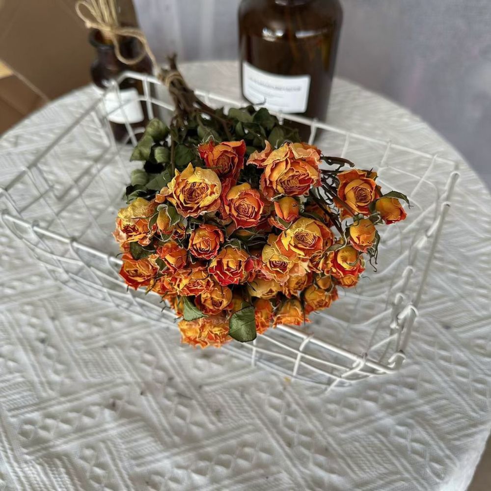 Resin Art Rose - Rosas naturales preservadas, ramo de flores