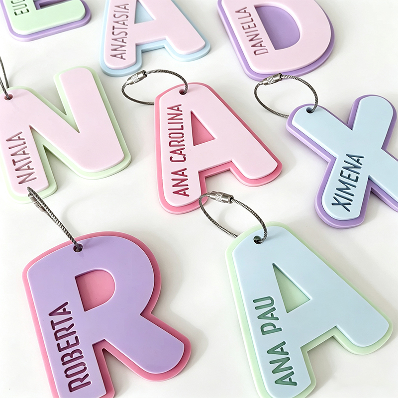 Resin Art Alphabet - Llavero Personalizado con Letra Hueca, Inicial