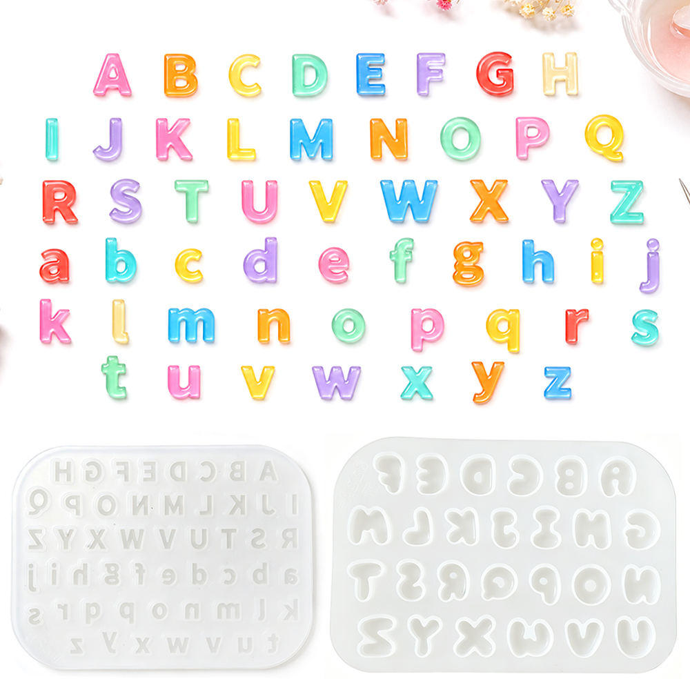 Molde de Silicona Mini S0321 p - Resin Art Alphabet reseña y precio