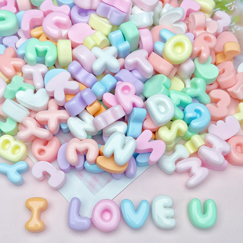New20Pcs Mini letras accesorio - Resin Art Alphabet reseña y precio