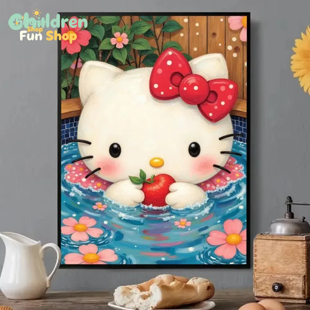 Pintura de Diamantes Sanrio, L - Resin Art Work reseña y precio