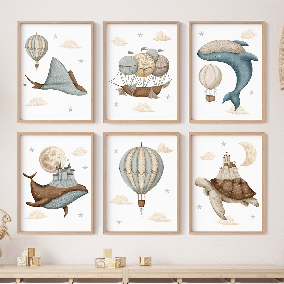 Pósteres de arte de pared nórd - Resin Art Baby reseña y precio