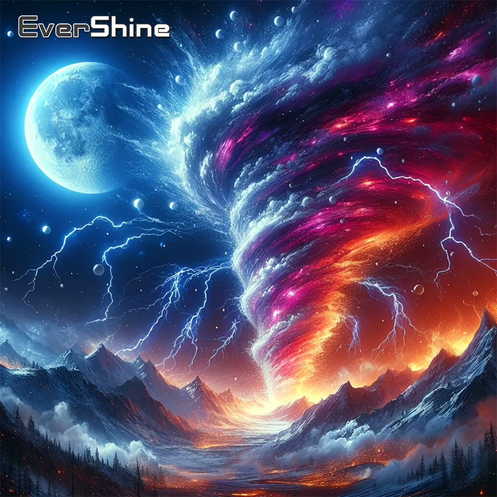 Evershine Pintura de Diamantes - Resin Art Wallpaper reseña y precio