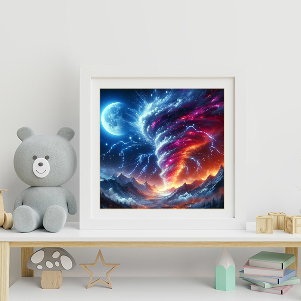 Evershine Pintura de Diamantes - Resin Art Wallpaper reseña y precio